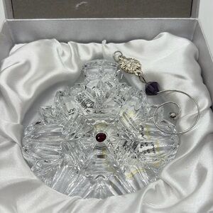 2011 Waterford Snowflake Wishes Ornament